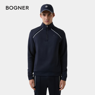 休闲运动户外半拉链套头卫衣 TOMEK男士 BOGNER博格纳 25春夏新品