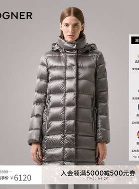 【格雷系】BOGNER博格纳 秋冬LYNN-D4女士长款亮面羽绒服