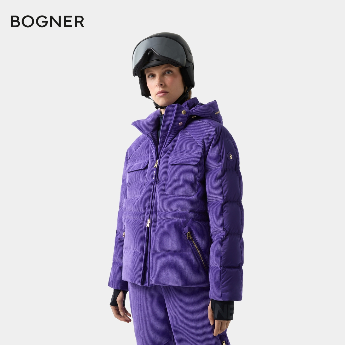 BOGNER博格纳 25秋冬新品MARLI-D女士四向弹力百搭灯芯绒滑雪服