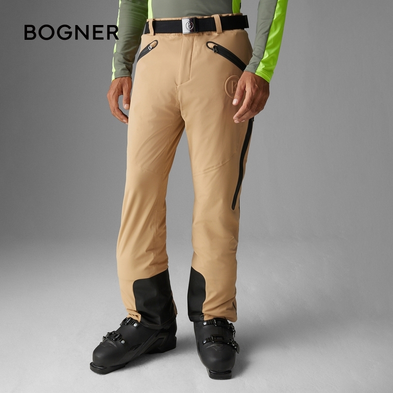 BOGNER博格纳男士拼色直筒滑雪裤