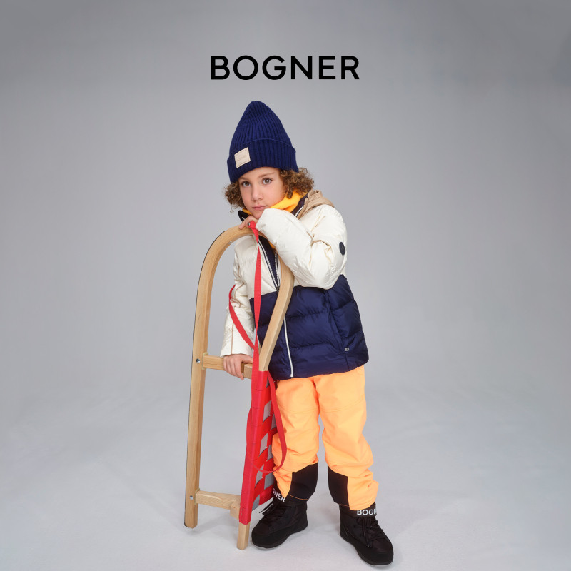 BOGNER博格纳 秋冬FRITZ-D时尚卡通经典撞色设计保暖儿童滑雪服
