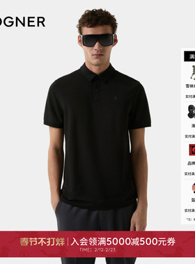BOGNER博格纳 25春夏TIMO-5F男士简约休闲高尔夫运动POLO衫