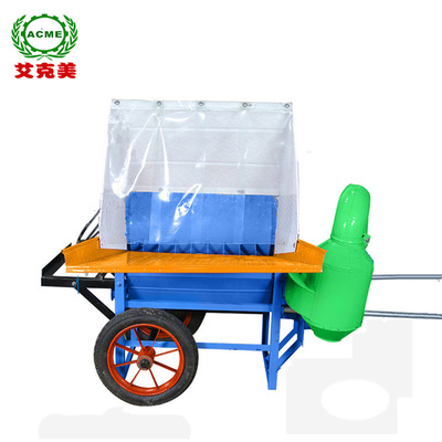 电动手推油菜籽脱壳机脱粒机油菜脱壳机220V农用脱粒机高效谷物