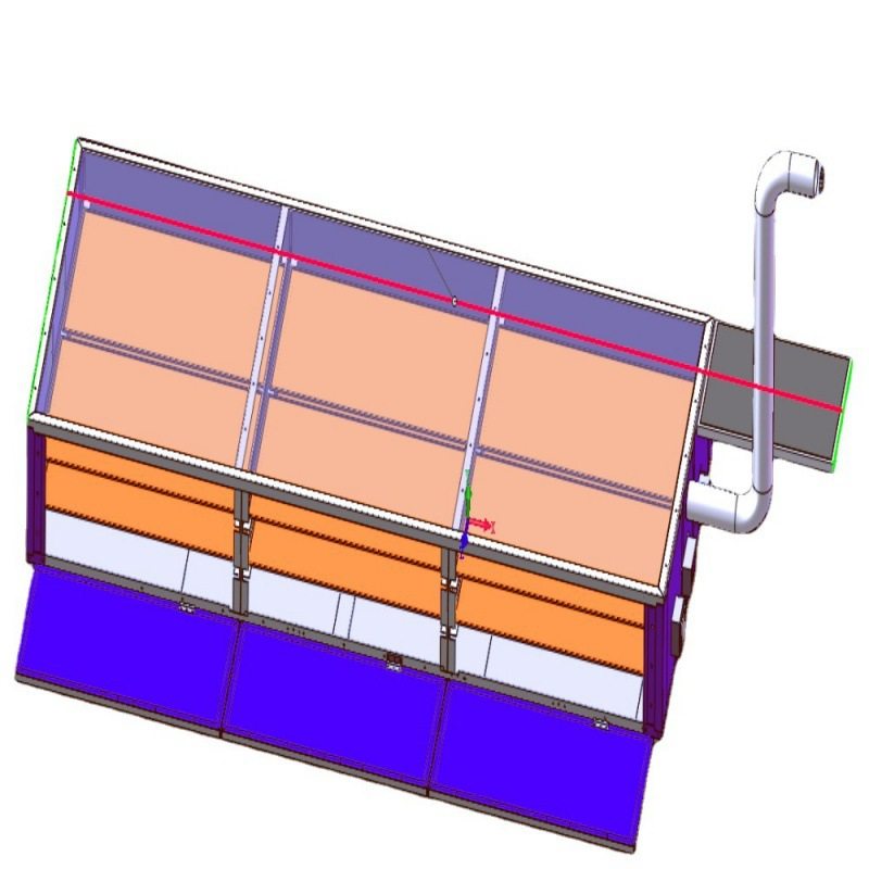 AMS-300组装烟囱式太阳能烘干机烘干箱蔬菜水果海鲜鱼肉粮食农业,五金/工具,风机/鼓风机/通风机,淘宝优惠券,粉丝福利购,淘宝优惠卷