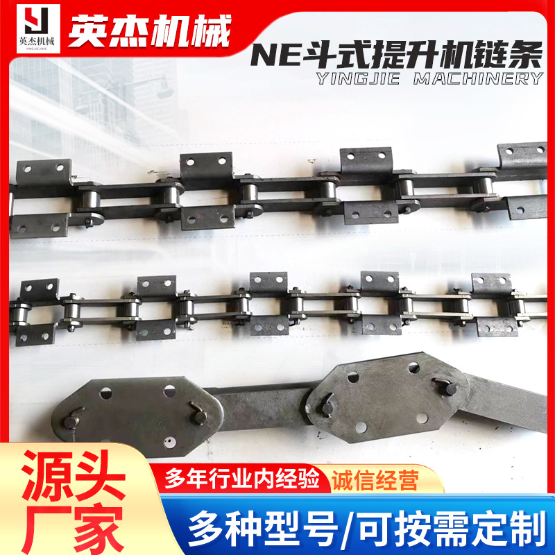 定制斗式提升机链条上料机输送链NE30板链链棘轮总成传动板式链条
