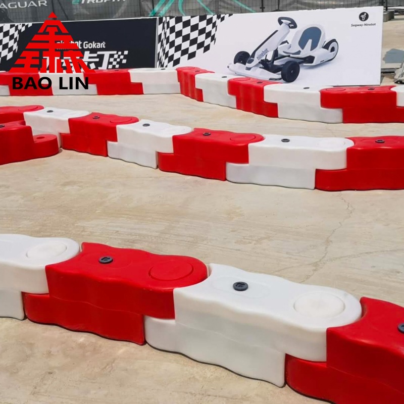 卡丁车防撞护栏赛道围挡阻车器碰碰车可移动商场车栏挡车车道