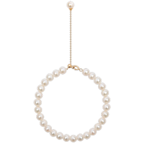 PEARL MOMENTS经典珍珠手链 3号 粒粒晶莹