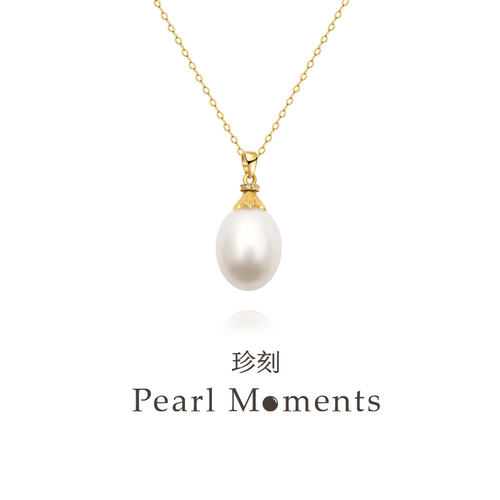 PEARL MOMENTSMARY QUEEN​水滴珍珠项链
