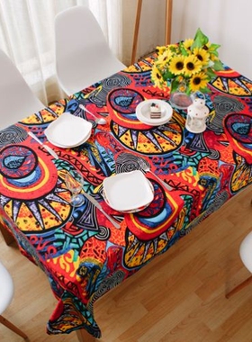 Vintage bar coffee shop linen table cloth mat tablecloth