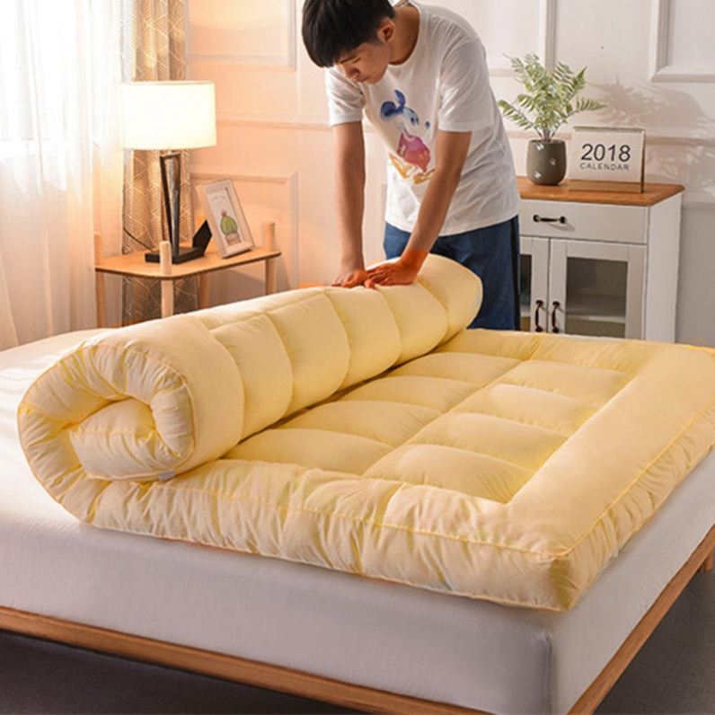 density memory foam bed mattress topper pad sponge folding