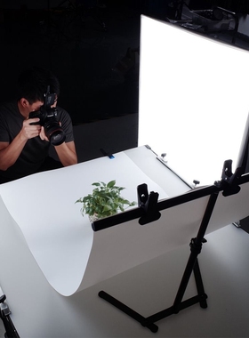 Matte PVC background plate e-commerce photography light back