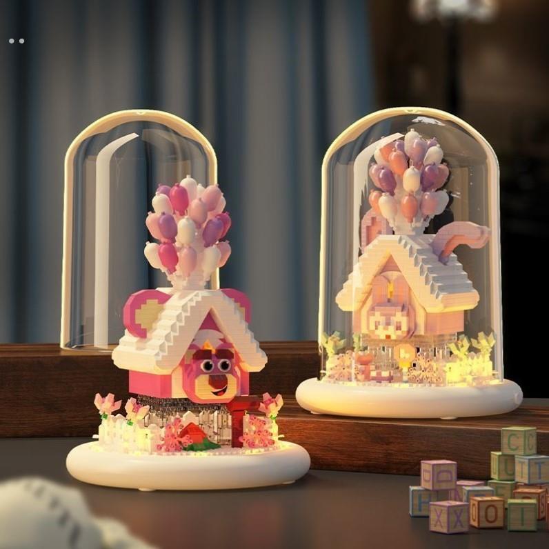 高颜值治愈系积木地狱级高难度拼装孕期打发时间神器无聊生日礼物