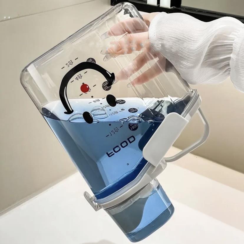 洗衣液收纳桶洗衣粉收纳盒大容量洗衣凝珠桶罐家用分装刻度密封桶