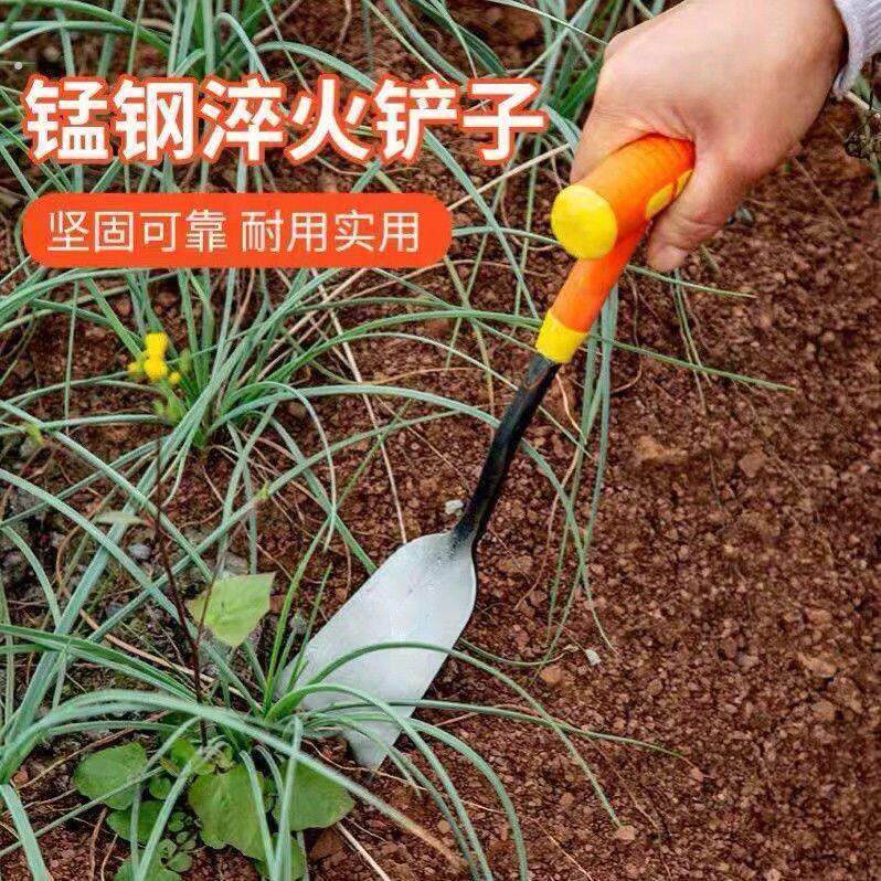 锰钢铲子大蒜铲野菜虫草除草神器挖荠菜农用工具铲子挖土婆婆丁