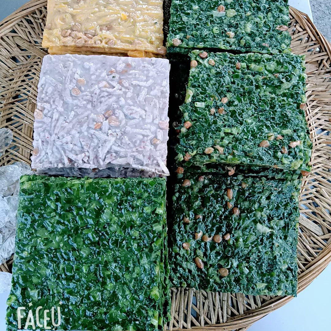 潮汕特产特色小吃韭菜烙菜钱粿汕头厚合酒店大排档茶楼半成品点心