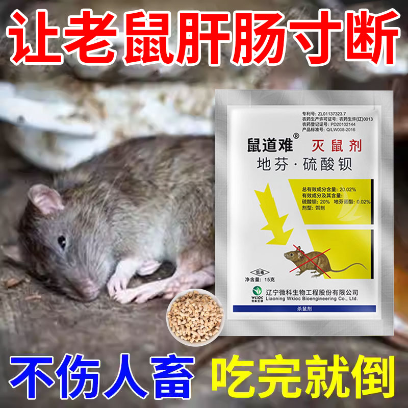 老鼠高效耗子药正品超强力