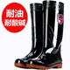 低帮水胶鞋 雨鞋 秋款 中高筒厚底耐磨雨靴防水防滑工地短筒套鞋 男士