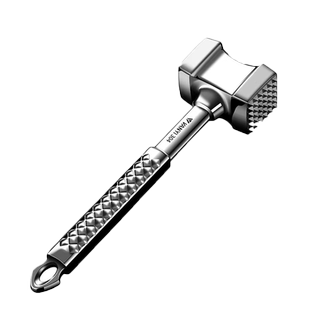 德国松肉锤家用不锈钢锤牛排的锤子断筋器嫩肉锤打肉锤牛肉锤肉器