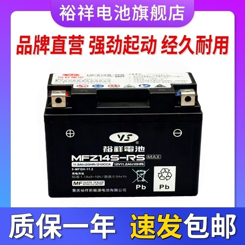 裕祥摩托车电池启动性能好