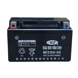 裕祥摩托车电瓶无极电瓶适配300R 250RR AC GY 500R GT摩托车电瓶