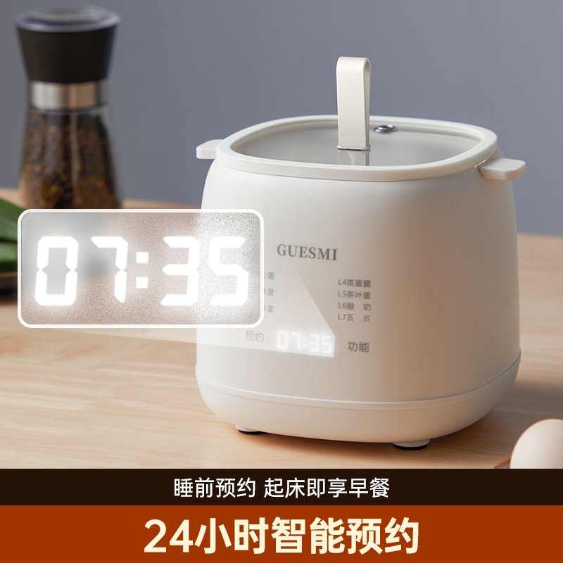 多功能煮蛋器2025新款煮蛋器家用小型蒸蛋器多功能神器早餐机