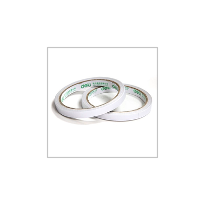 得力棉纸文具办公用品手撕双面胶