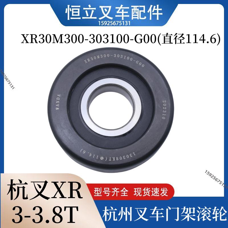 叉车配件 适用杭叉XR30 XR35门架滚轮 XR30M300-303100-G00 114.6
