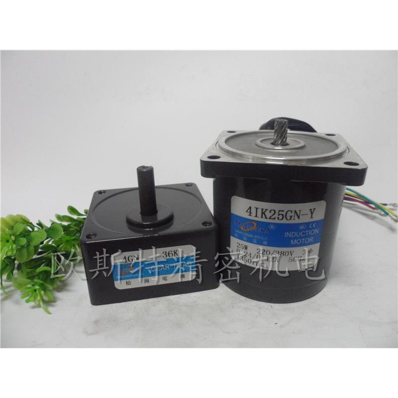 25W减速马达三相380V41K25GN-Y/4IK25GN-Y/4IK25GN-S3/4GN-36K