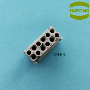 09140123101 哈丁harting Han-Modular 12芯母插头模块浩亭插针