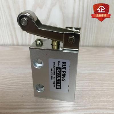 AS机械阀K23JC3-L8/L6滚轮阀JM-07行程气动开关纸杯机代替S3R-08