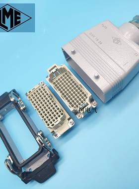 CDDM 72 /CDDF 72 意尔玛ILME矩形重载连接器 72针72芯10A