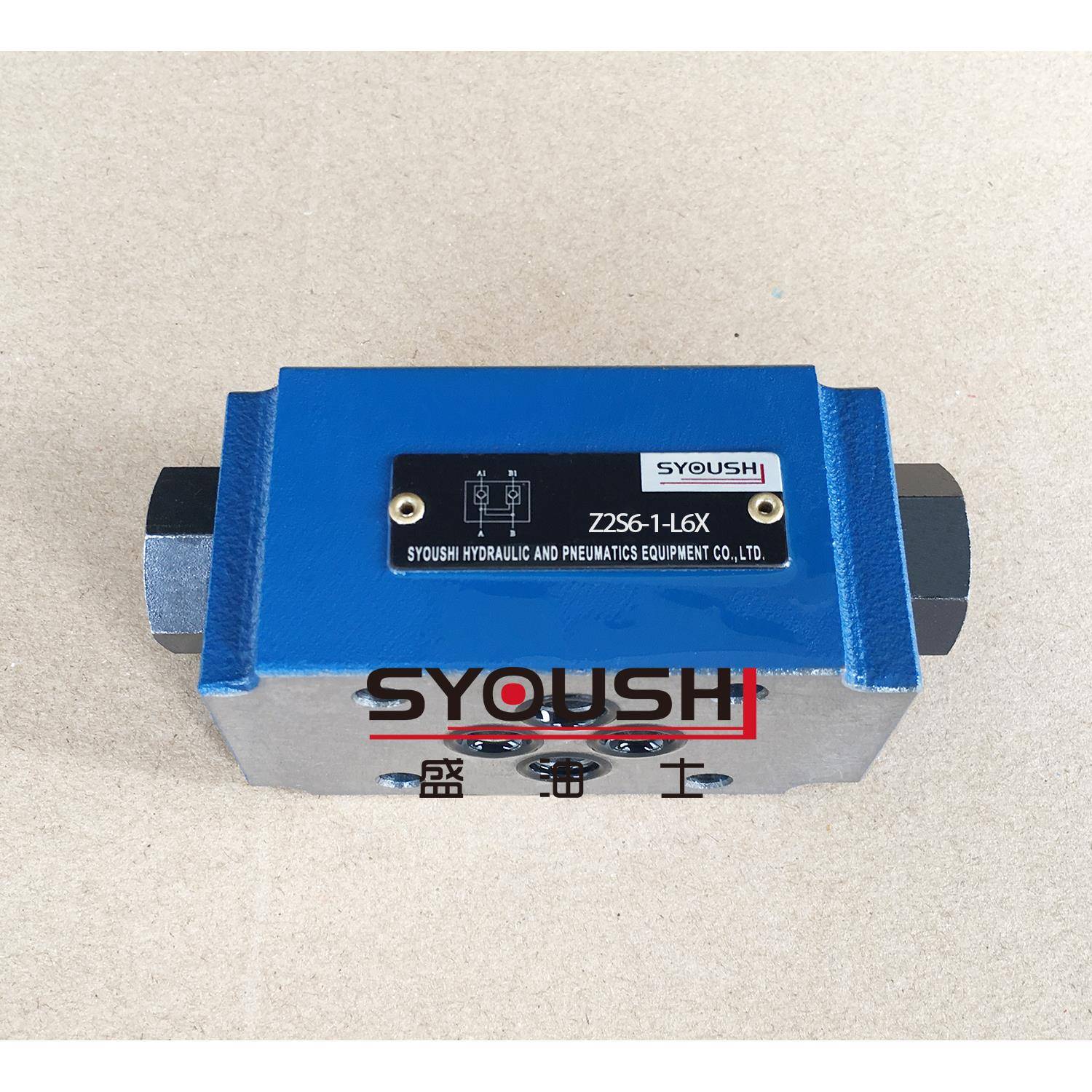 液控单向阀Z2S6/Z2S6A/Z2S6B-1/2/3-60/60B/L6X保压阀止回阀