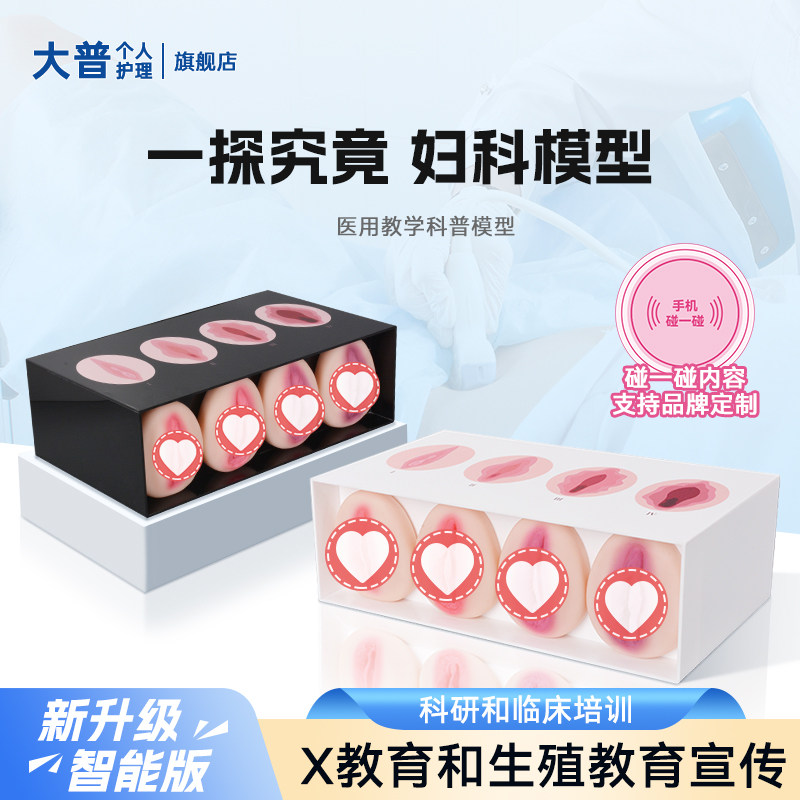 女性一探究竟产科妇科普紧致对比女性生殖器阴道松紧模型美容院