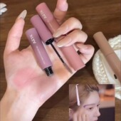 韩女氛围感 AZTK染眉膏浅色粉棕色防水持久不易脱色自然野生眉