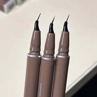 juduo橘朵极细眼线液笔砍刀胶笔下睫毛卧蚕下至阴影防汗水不晕染