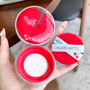 新版kato散粉定妆粉干皮油皮控油持久遮瑕防水防汗不脱妆哑光粉饼