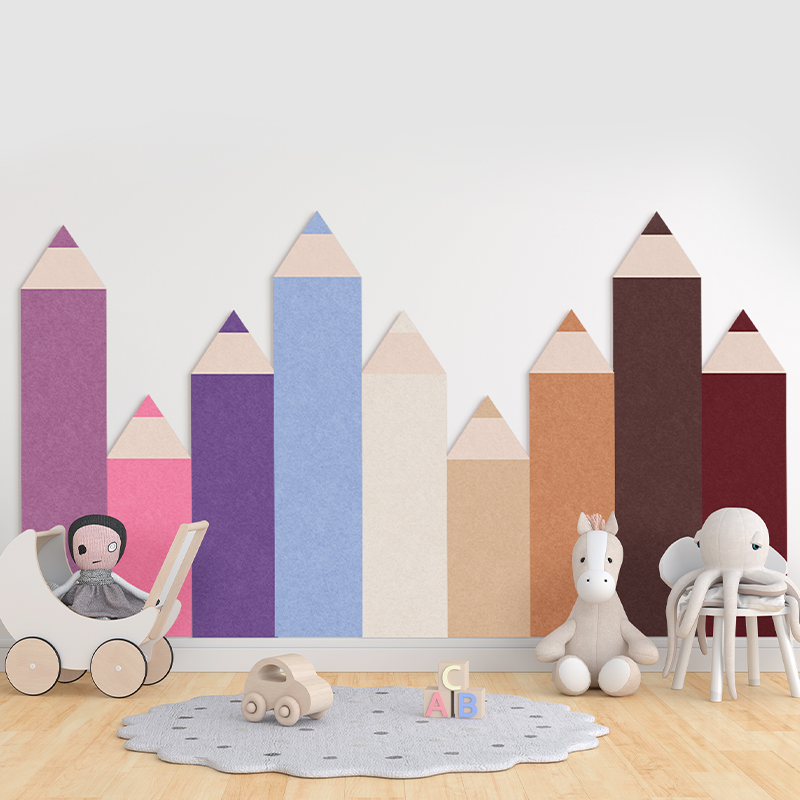 毛毡板墙贴软木板照片墙背景板留言板家用墙面装饰自粘记事板图钉