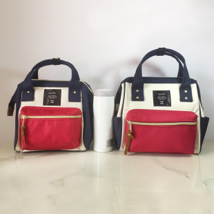 日本乐天新款斜挎包女小号两用手提包大容量轻便休闲妈妈单肩包