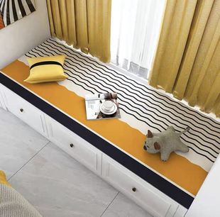 飘窗台垫床边地毯爆款加厚北欧现代简约轻奢装修飘窗垫隔音隔凉垫