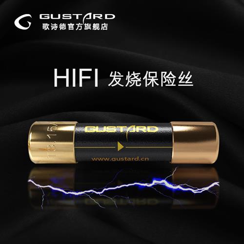 歌诗德GUSTARD HIFI发烧保险丝纳米合金高端保险丝保险管