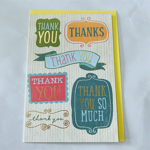 Hallmark贺曼贺卡 创意教师节送老师小礼物祝福卡片1张装9TD8703