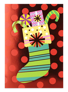 Hallmark贺曼贺卡 圣诞节祝福礼物卡片 1张装 9XMS8903