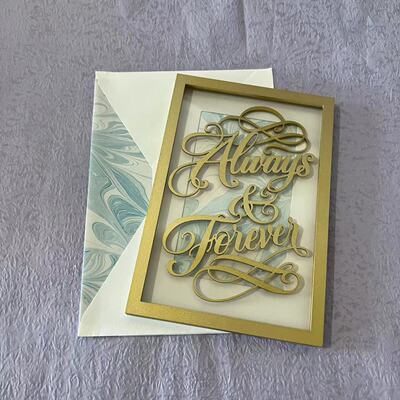 贺曼Hallmark欧美原版进口手工贺卡生日送礼纪念日爱意祝福卡