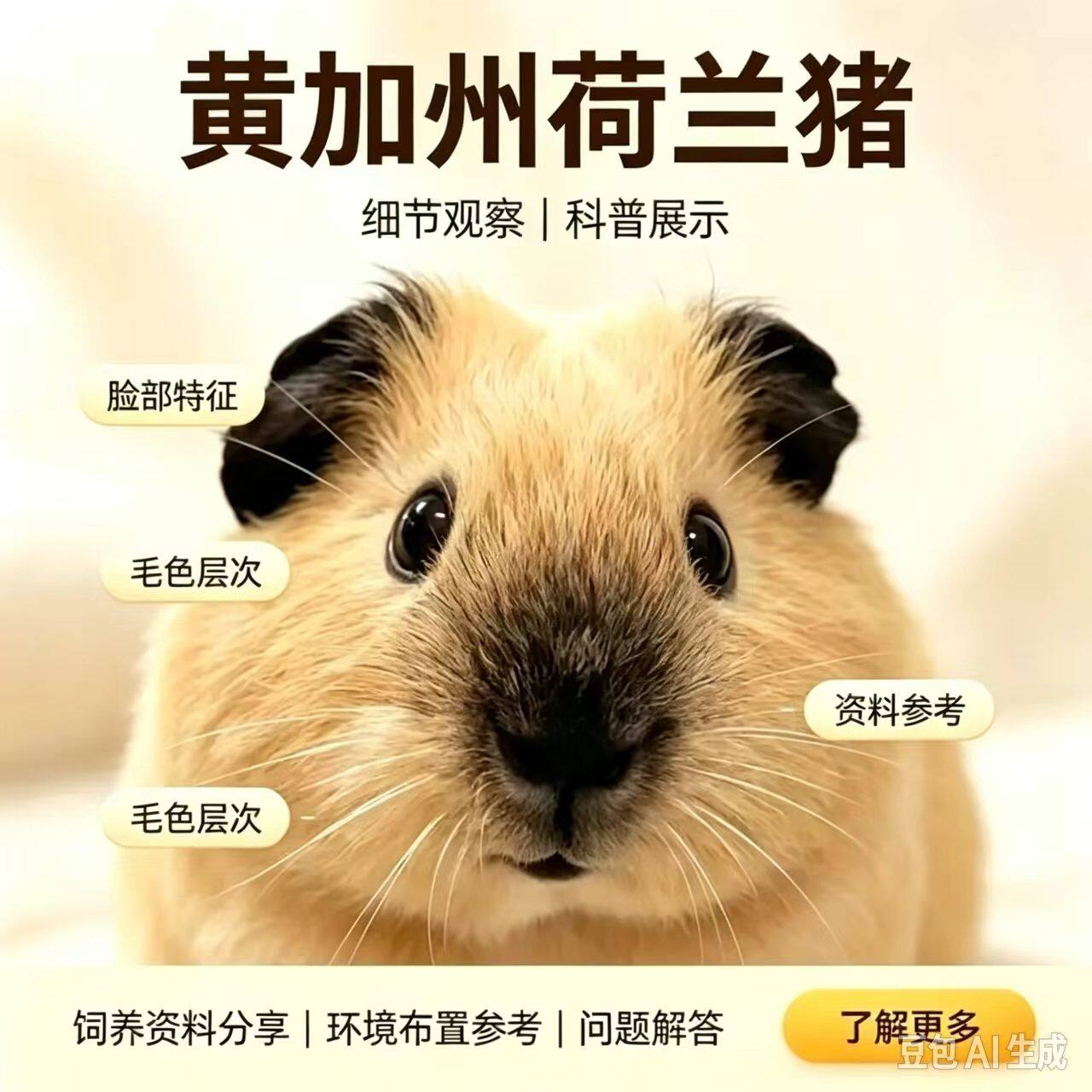 荷兰猪活体加州荷兰猪宠物英短豚鼠活体豚鼠活物泰迪活体幼崽
