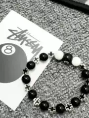 Soul Collision Billiards Bracelet Black Eight Couple Enamel Bracelet Original Black 8 Bracelet