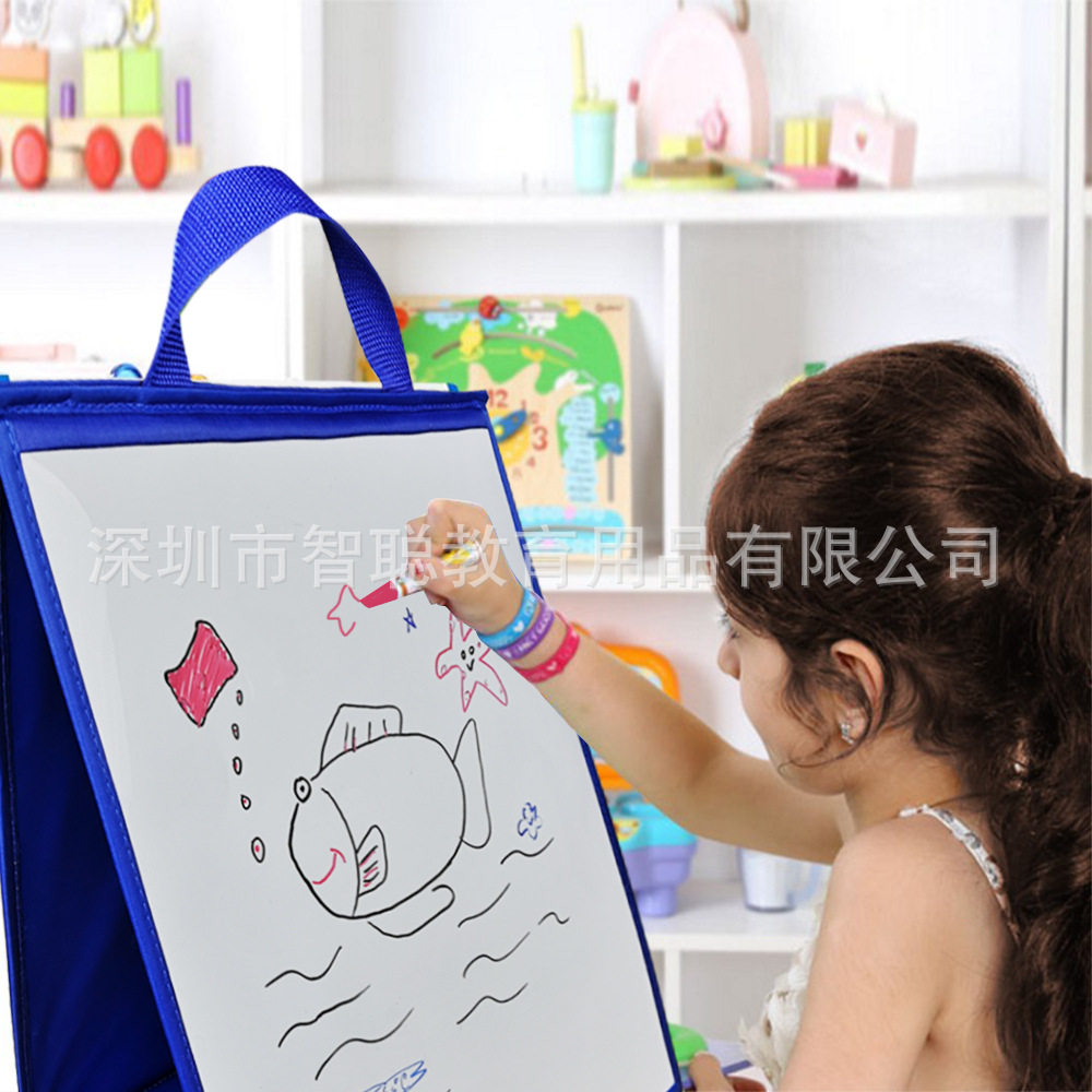 桌面白板学习架双面磁性三折架架学习桌面架桌面手提学习桌面,商业/办公家具,桌面展架/摆台展架,淘宝优惠券,粉丝福利购,淘宝优惠卷