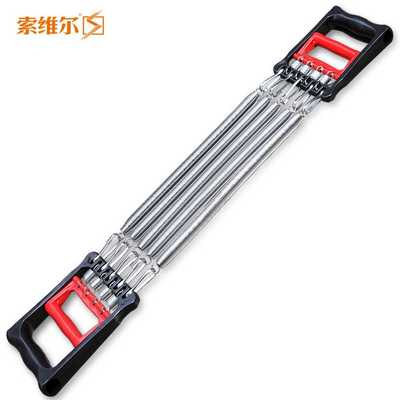 多功能弹簧拉力器扩胸器男臂力器握力器胸肌健身器材家用跨境直供