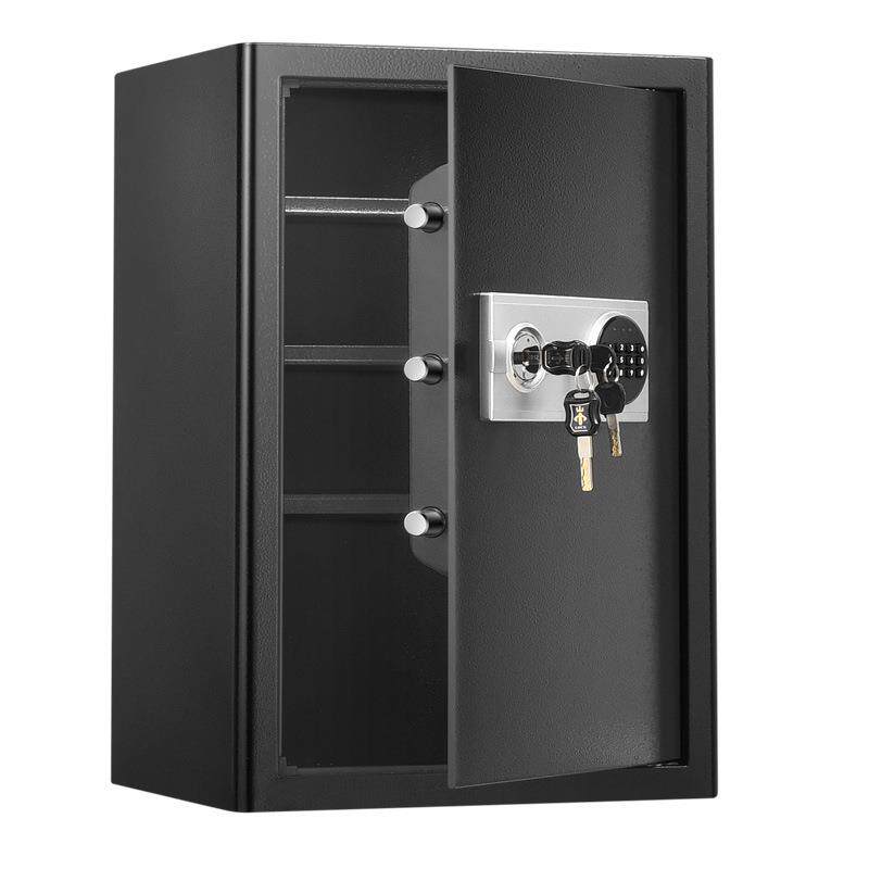 保险柜家用办公指纹密码20/25/30/40/45/50/60CM小型保险箱