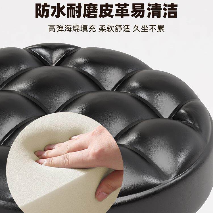 轮滑凳美缝儿童带娃神器学步美甲圆凳万648向轮轮矮小凳带子家用