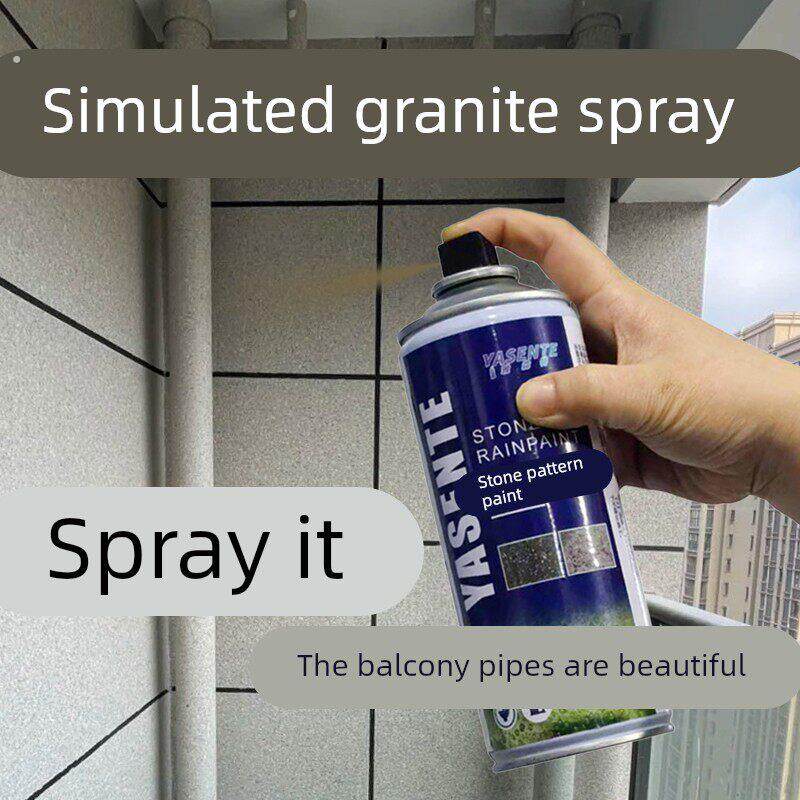 外墙漆真石漆彷大理石漆石头岩片漆天然彩砂别墅外墙喷砂防水防晒